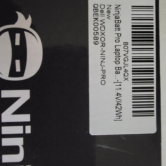 NWT NinjaBatt Pro Laptop Battery for HP 3500 Watts (2 Pack) - Picture 6 of 6